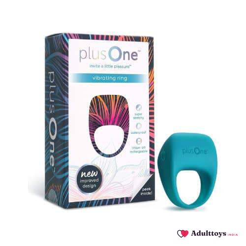 plusOne Vibrating Ring for Couples or Individuals