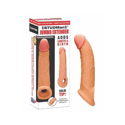 Studman Jumbo Extender Penis Sleeve - front view