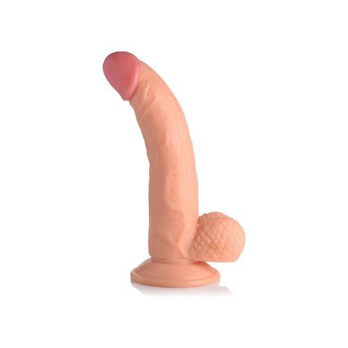 8.5 Inch Dildo with Balls - Light