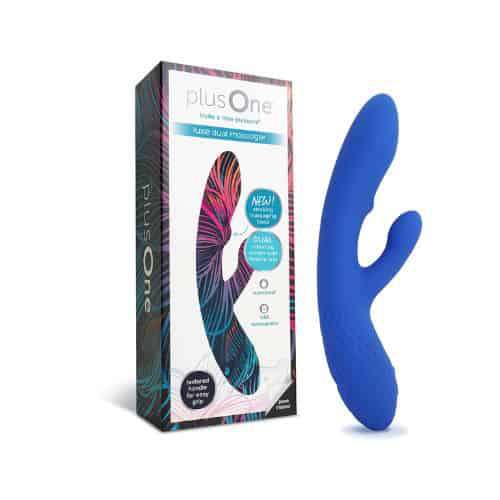 plusOne Luxe Dual Rabbit Vibrator for Women