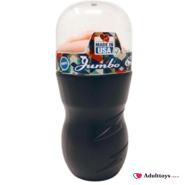 Jumbo Fleshlight Pussy Masturbator Cup Stroker - front view