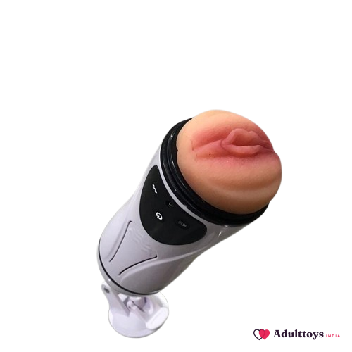 TOKO 2 IN 1 Vibrating Masturbator - front view