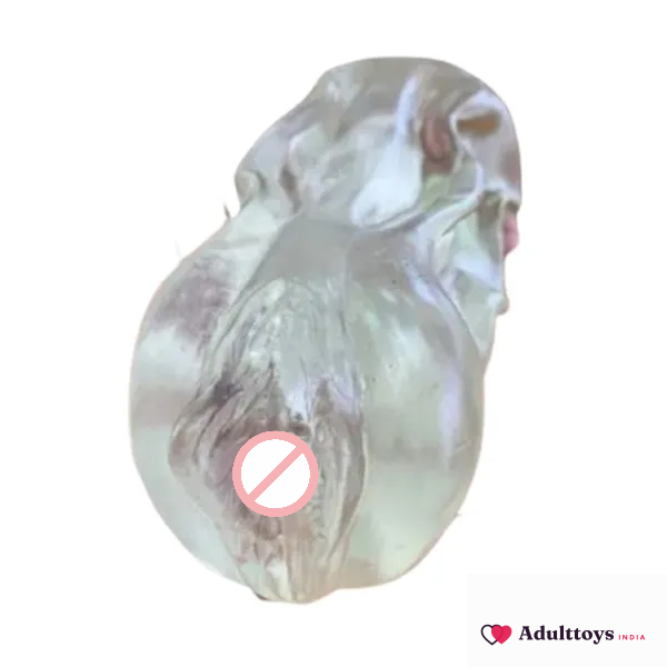 Icey Transparent Pocket Pussy Masturbators for Men - front view