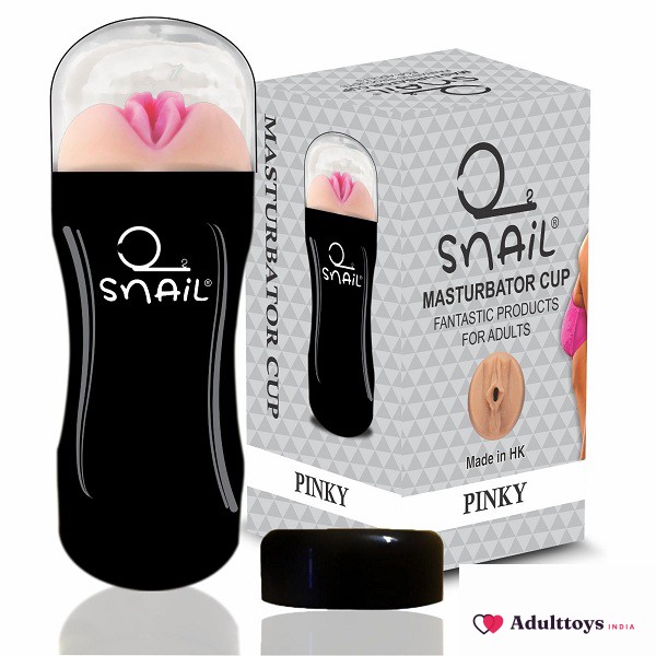 Snail Pinky Masturbator Cup - front view