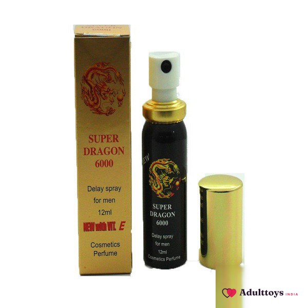 Super Dragon 6000 Delay Spray for Men - front view