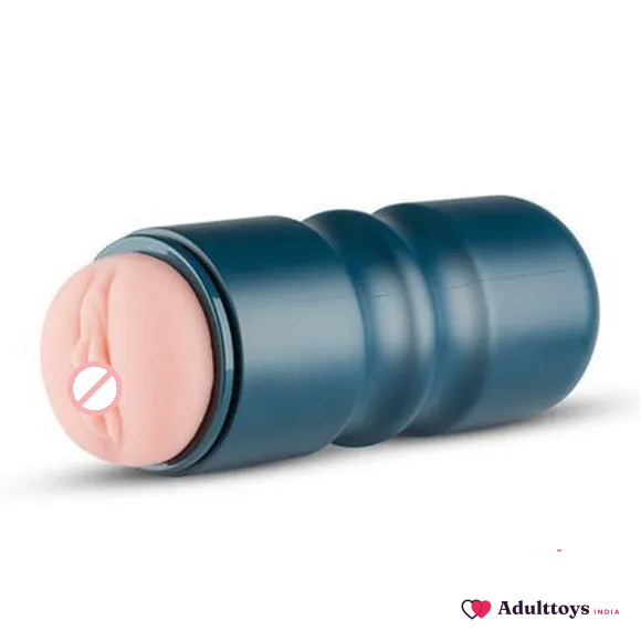 Realistic Pink Vagina Fleshlight Masturbator - front view