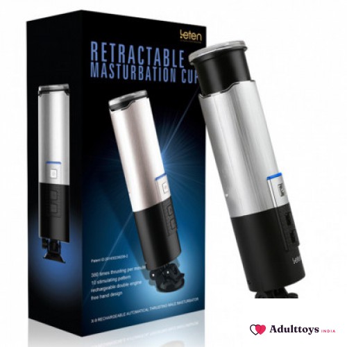 Automatic Retractable Masturbator Cup for Men - front view