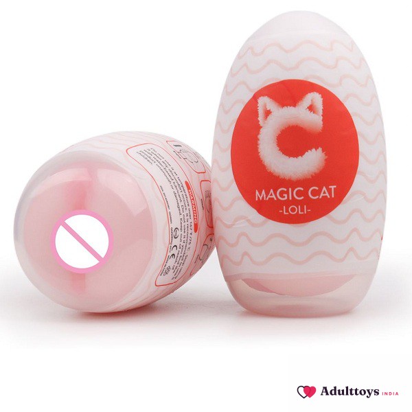 Magic Big Egg Pocket Pussy Masturbator for Men - front view