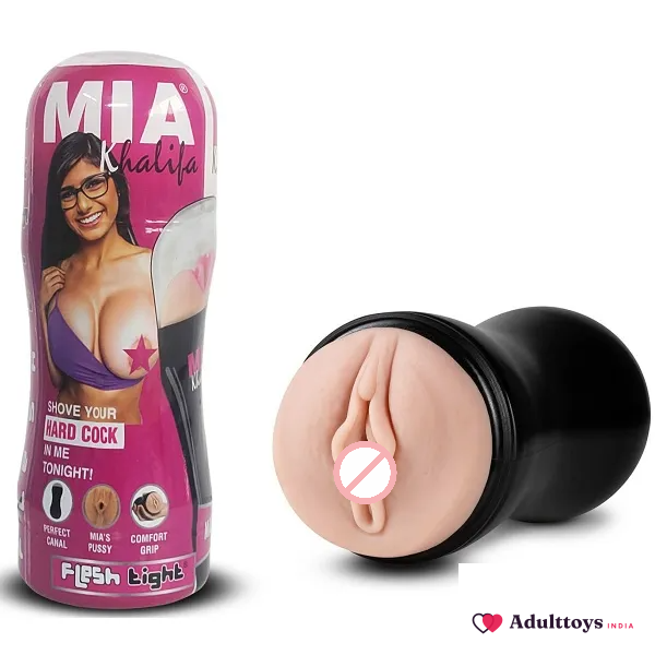 Mia Khalifa Realistic Pussy Masturbator For Men - front view