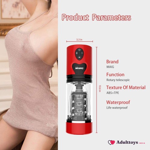 THOR Automatic Thrusting Realistic Vagina Masturbator