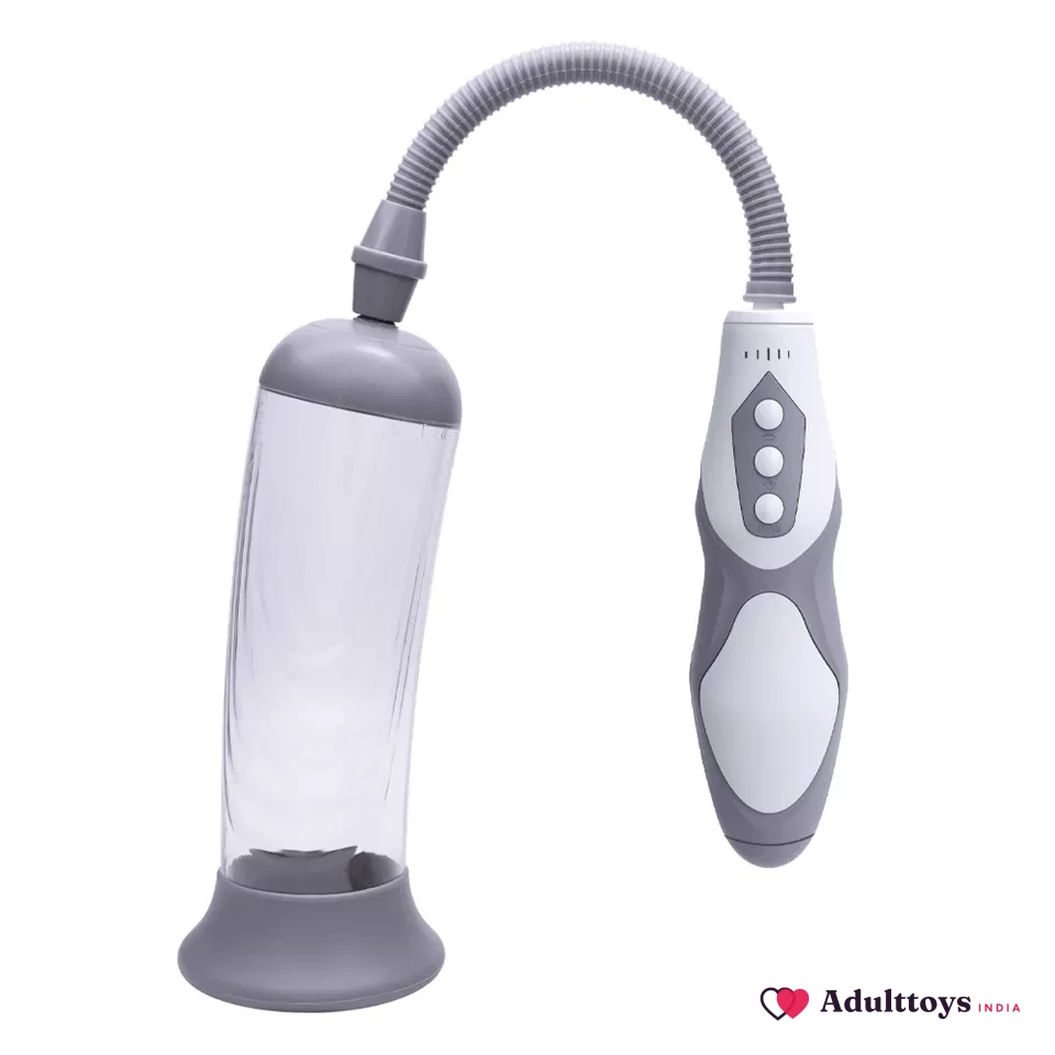 SUPERX Electric Automatic Vacuum Penis Enlargement Pump With 8 Suction - front view