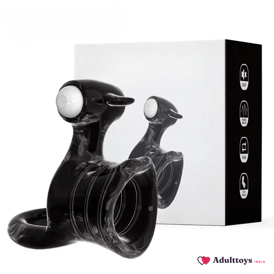 Vector Vibrating Penis Ring For Couple Delay - front view