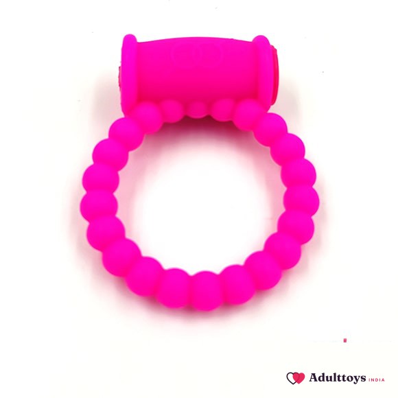 Lovely Vibrating Ring For Male Longer Ring With Chain Of Beads For Extra Fun Beaded