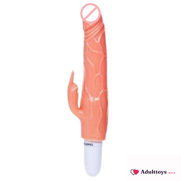 Young 6 Inch Rabbit Dildo Vibrator - front view