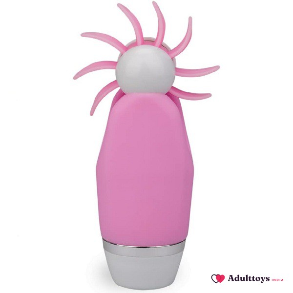 Tongue Rotating Vibrator For Vaginal And Nipple Stimulation - front view
