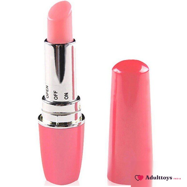 Super Discreet and Travel Friendly Lipstick Vibrator - front view