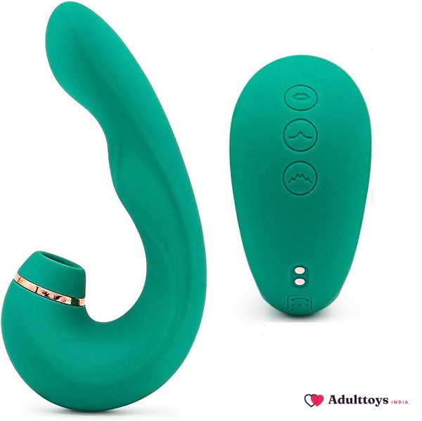 ROSY Clit Sucker And Licker Vibrator - front view