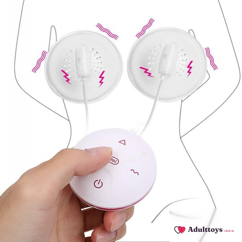 Roselex Breast Stimulator 10 Mode Nipple Suction Pump Vibrator - front view