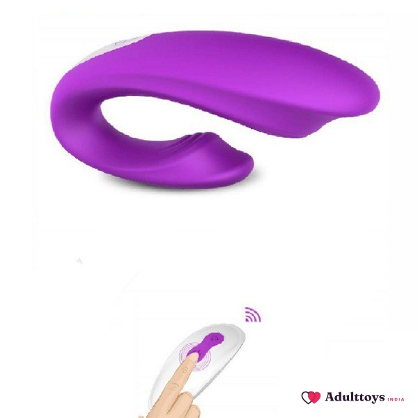I-Fun Remote Controlled USB Charging Couple Vibrator - front view