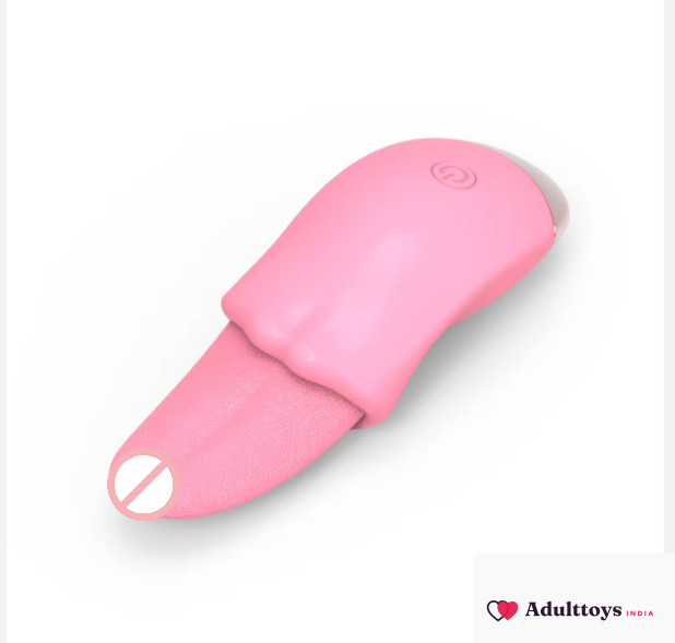 10 Speeds Realistic Licking Tongue Vibrators for Women - front view