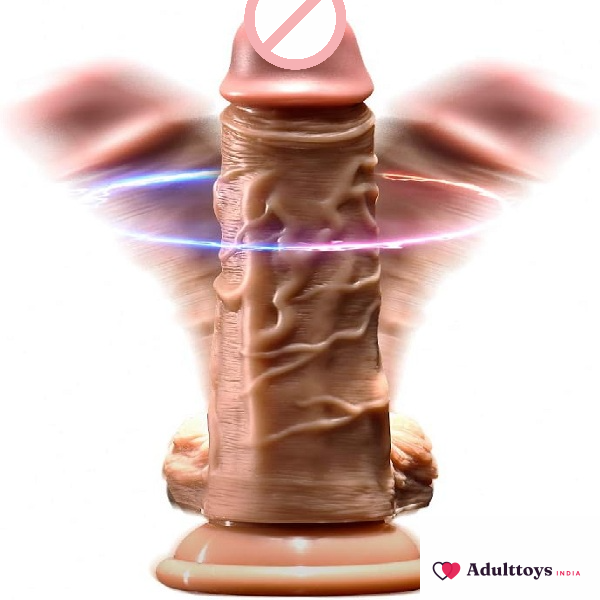 Wireless Remote Control Dancing Dildo Vibrator - front view