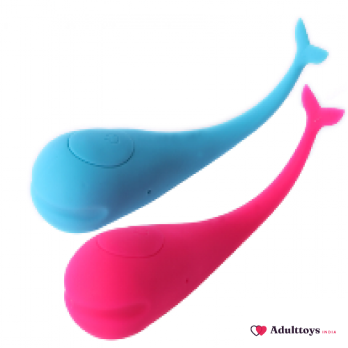 Big Whale Vibrator with Mobile App Control G-spot Vibrator Vibrating Egg Sex Toys for Women 12 Frequency Female Masturbator - front view