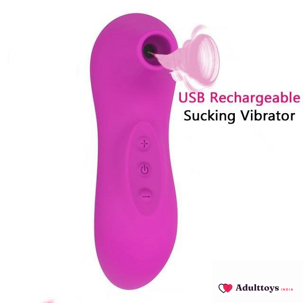 Clitoral Sucking Vibrator With 10 Intensities Modes - front view