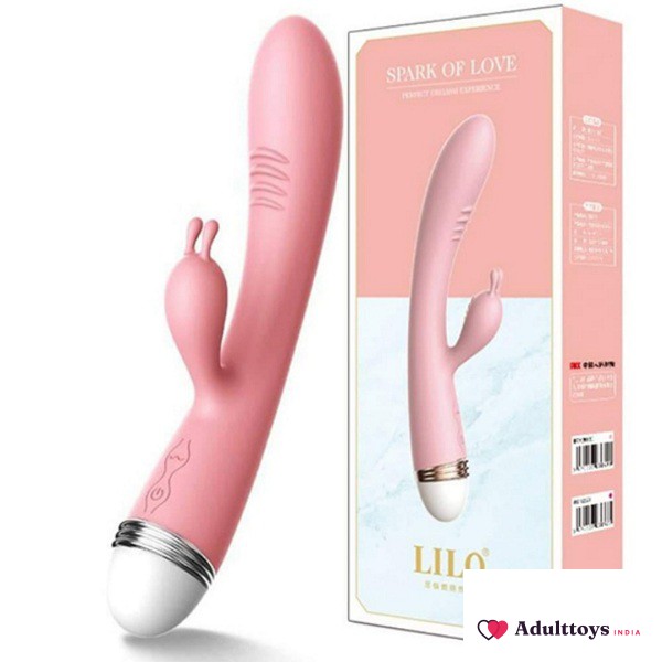 Heating Rabbit Vibrator for Women - front view