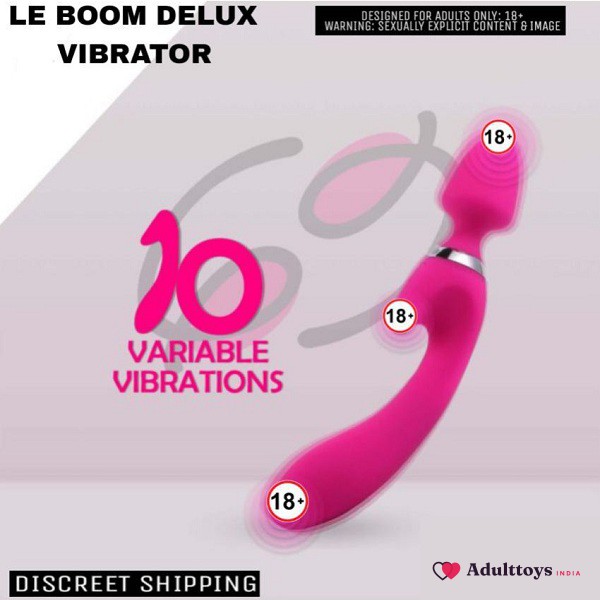 LE BOOM DLX Vibrator For Women and Couples - front view