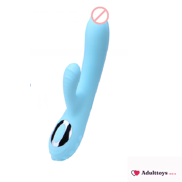 Lesy G Spot Clitoral Stimulator Silicone Rabbit Vibrator - front view