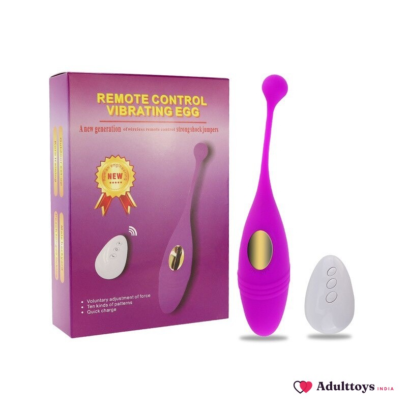 Love Egg Wireless Remote Controlled Vibrator - front view