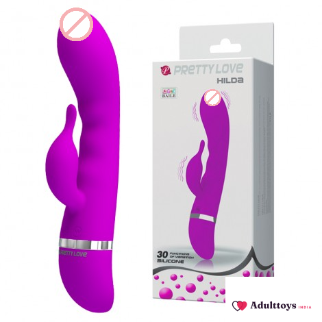 Pretty Love Hilda Rabbit Vibrator - front view