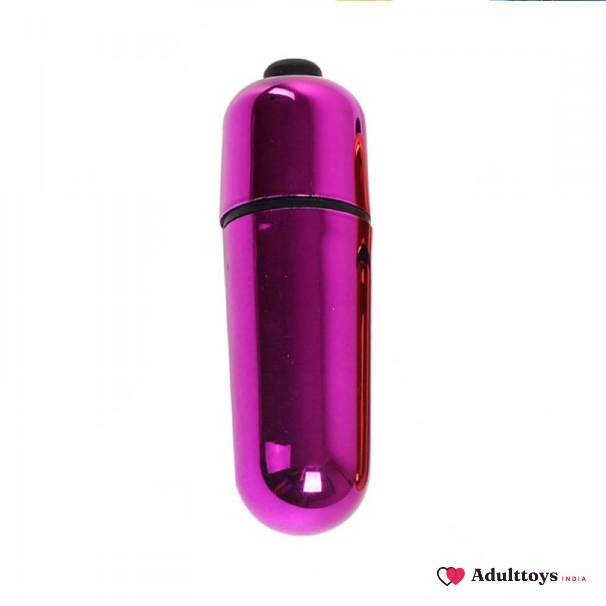 Purple Mini Bullet Vibrator for Beginners - front view