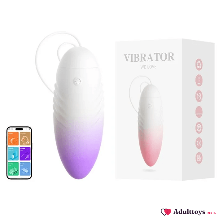 Gladiator Gradient Color Mobile APP Control Smart Sex Bullet