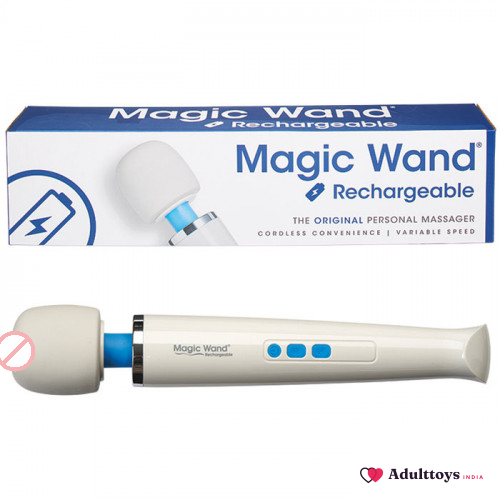 Hitachi Magic Wand Massager With FREE Sexual Attachments