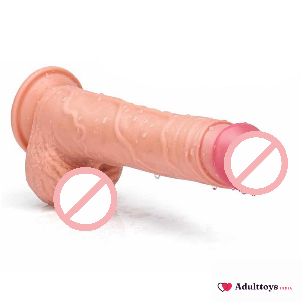 Hulk 11 Inch Silicone Dildo and 8 Inches Insertion Length (Extra Large Bad Boy) - front view
