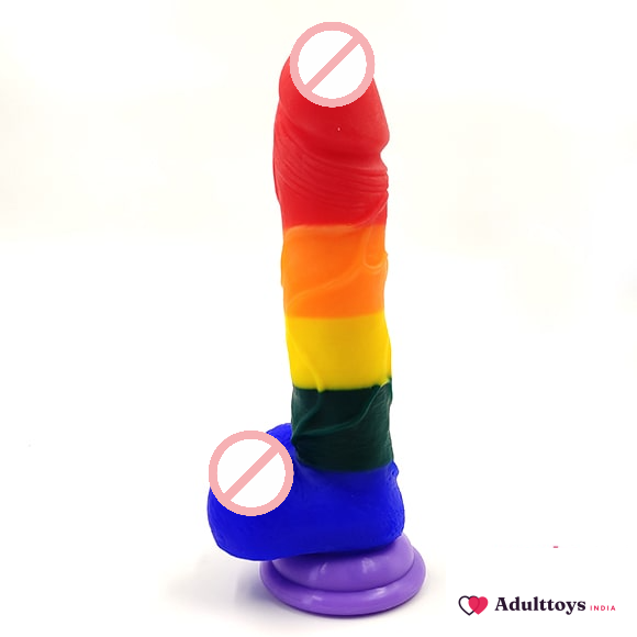 RainBow Super realistic 8 Inches Dildo for LGBTQ
