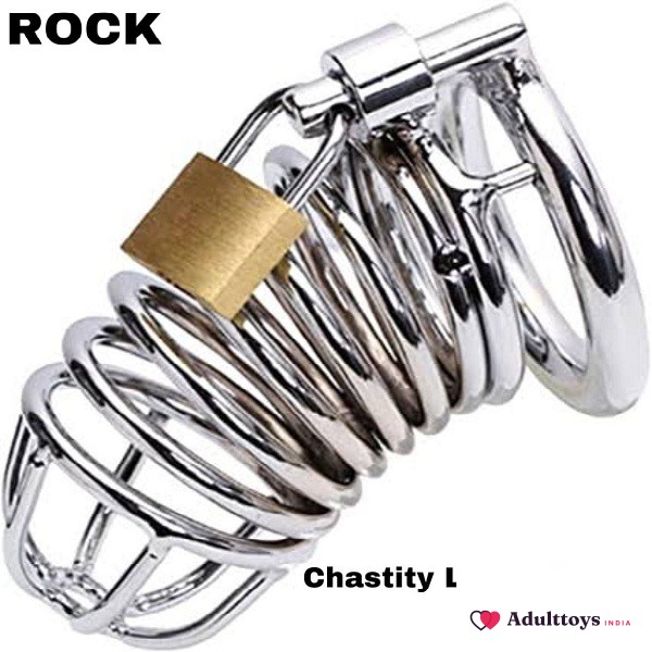 Metal Penis Annulus Cock Cage Stainless Steel Chastity Device For Men