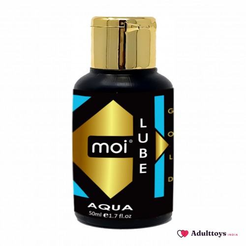 MOI Aqua Water Based Sex Lubricant - front view