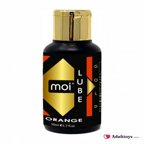 MOI Orange Flavored Sex lubricant - front view