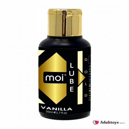 MOI Vanilla flavoured lubricant - front view