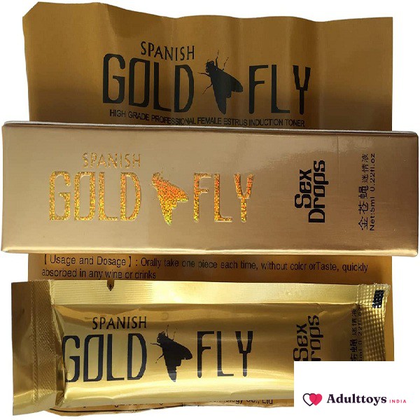 Spanish Gold Fly Female Arousal Drops - 5ml Sachet